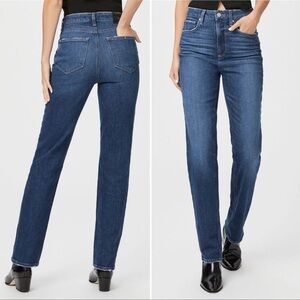 Paige Denim Stella Straight  Jeans in Narrative Dark Wash Size 25